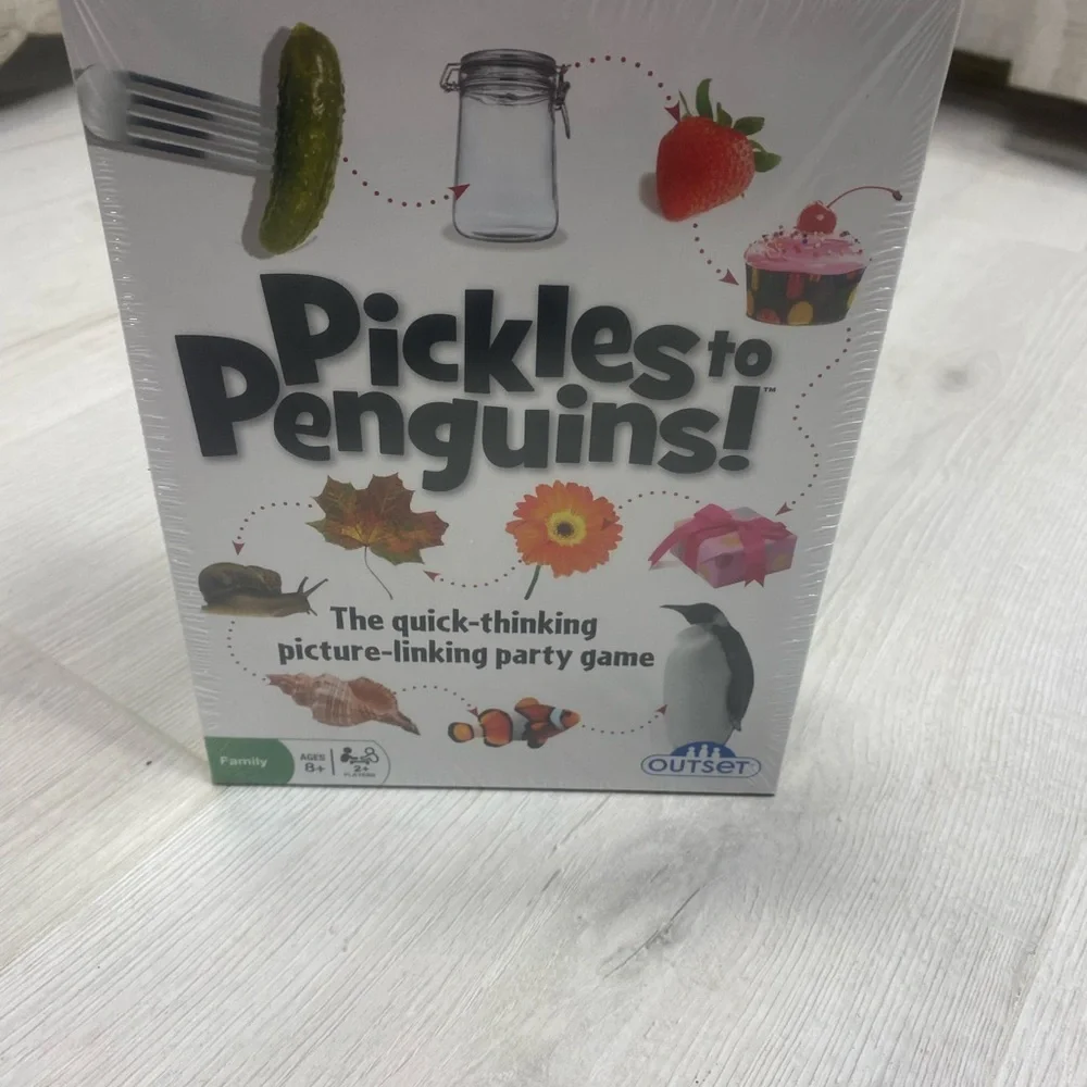 Pickles to Penguins Quick-Thinking Party Game